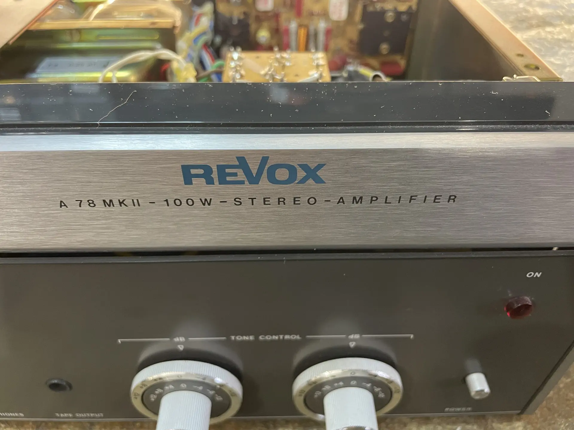 Ensemble Revox Vintage – Ampli A78 MK2 + Magnétophone A77 4 Pistes – Occasion