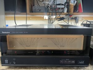 Technics SE-A100 – Class AA stereo power amplifier, serviced