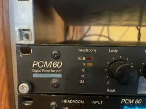 Lexicon PCM60 – réverbération numérique vintage révisée
